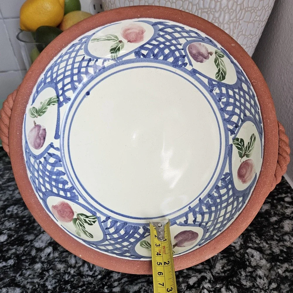 Vintage Darcy Margesson Stoneware Pottery  Platter  Casserole‎ Deep Dish